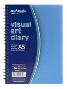 Visual Art Diary A5 Colured Cover