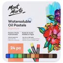 MM Watersoluble Oil Pastels 24pc