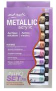 Metallic Acrylic Paint Intro Set